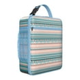 thumbnail image 1 of Boho Lunch Box for Men – Reusable Insulated Small Lunch Bag with Vintage Tribal Geometric Design, Portable Cooler Tote for Work, School, Picnic & Travel, Leakproof & Easy to Clean, 1 of 5