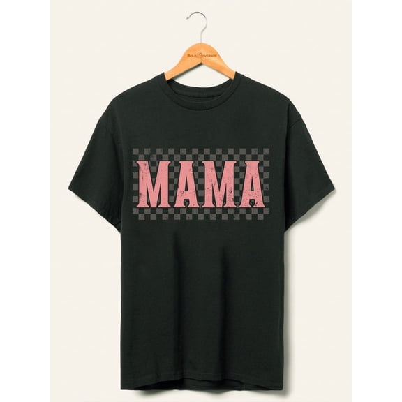 Boho Mama Checkerboard T-Shirt