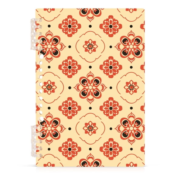 Boho Mandala Print Spiral Journal Notebook College Ruled Notebook 8.3" x 5.7" A5 Lined Thick Paper Page