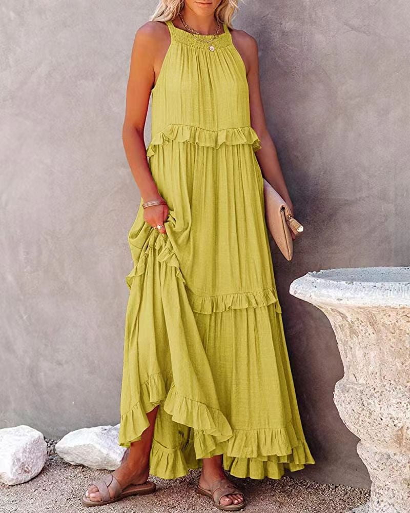 Boho Plus Size Riviera Maxi Dress For Women - Boho Dress – Boho