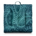 thumbnail image 1 of Boho Meditation Mat, Paisley Square Floor Pillow for Sitting Comfort, Yoga Cushion for Bedroom or Living Room 22 x 22, 1 of 7
