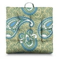 thumbnail image 1 of Boho Meditation Mat with Paisley Print, Square Yoga Pillow, Floor Cushion for Calm Meditation 22 x 22, 1 of 7