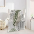thumbnail image 1 of Boho Mid Century Throws Blankets Beige Yellow Modern Abstract Throw Blankets Minimalist Sun Boho Geometric Aesthetic Soft Warm Bed Bedding Women Blankets for Couch Bedroom Office 60"x80", 1 of 6