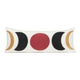 thumbnail image 1 of Sweet Jojo Designs Boho Moon Red Black Yellow Body Pillow Cover Case 54x20 (Pillow Not Included), 1 of 6