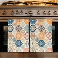 thumbnail image 1 of Boho Morocco Kitchen Towels Set of 1, Retro Farmhouse Ethnic Neutral Aesthetic Absorbent Dish Towels for Kitchen, Microfiber Hand Towel, Quick Drying Tea Towel for Cleaning Decorative Dishcloths, 1 of 7