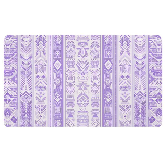 Boho Mouse Pad,a purple and white pattern on a white background 14x24 Mouse Pad,Soft Mouse Pad,Mouse Pad Aesthetic,Office Gifts for Women