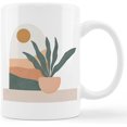 thumbnail image 1 of Boho Mug Cup,Abstract Boho Sun Mountains Pot Plant Ceramic Mug-11oz Coffee Milk Tea Mug Cup,Bohemian Home Decor,Gifts for Boho Lovers Girls Women Coworkers, 1 of 5
