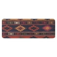 thumbnail image 1 of Boho Multicolor Ethnic Pattern with Geometric Shapes Kitchen Rug Mat,Kitchen Runner Rugs Non Skid Washable,Decorative Kitchen Floor Mats for Kitchen,Sink,Laundry,17"x47.2", 1 of 7