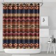 thumbnail image 1 of Boho Multicolor Geometric Ethnic Pattern Shower Curtain 72"x84" ,Bathroom Decorative Shower Curtains Set with 12 Hooks,Modern Waterproof Washable Shower Curtain, 1 of 6