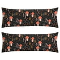 thumbnail image 1 of Boho Mushroom Body Pillow Cover - Soft & Breathable Fabric, Hidden Zipper, 20"x54", Vintage Mushroom Print - Perfect Gift for Side Sleepers, Cottagecore Decor & Pregnancy Support, 1 of 5