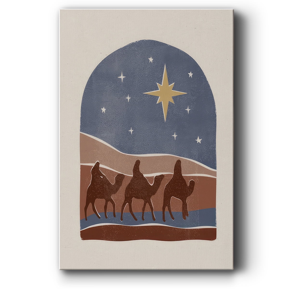 Boho Nativity II- Gallery Wrapped Canvas