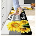 thumbnail image 1 of Boho Non Slip Waterproof Kitchen Rugs and Mats Set of 2 Farmhouse Vintage Kitchen Floor Mats Cushioned Anti Fatigue Ergonomic Comfort Standing Kitchen Runner Rugs 17.3''''x28''''+17.3''''x47'''', 1 of 6