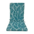 thumbnail image 1 of Boho Outdoor High Back Chair Cushion, Extra Thick Waterproof Patio Seat Pad, Sun Fade Resistant With Ties For Porch And Backyard, 1 of 5