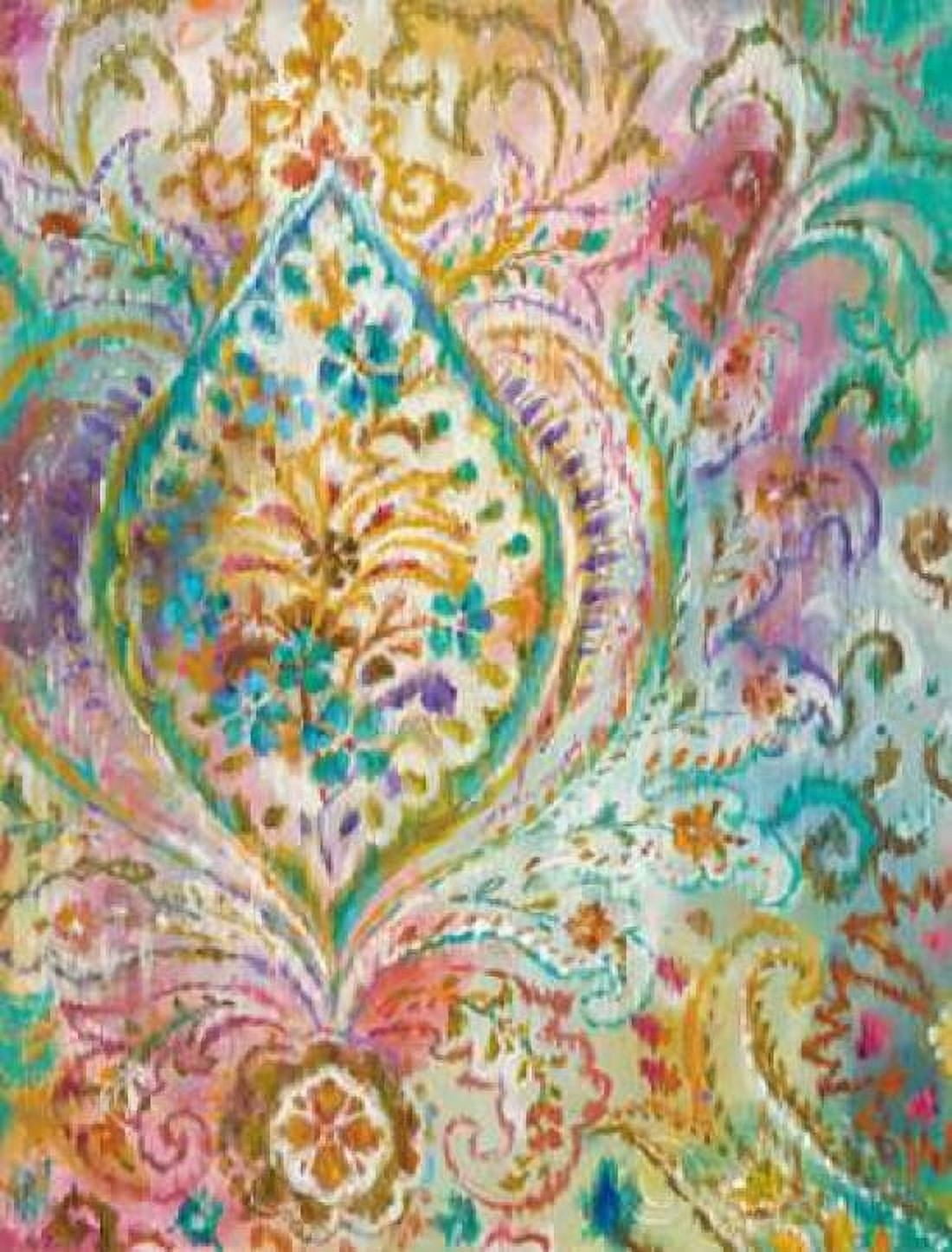 Boho Paisley II Canvas Art - Danhui Nai (22 x 28)