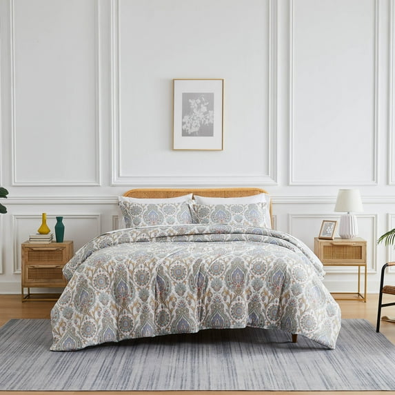 Boho Paisley Printed Duvet Cover Set by SouthShore Fine Linens