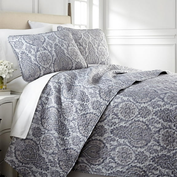 Boho Paisley Printed Quilt Set by SouthShore Fine Linens