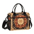 thumbnail image 1 of Boho Pattern Cooler Bag Lunch Bag Soft Cooler Cooling Tote Insulated Lunch Box for Adult Men Women, 1 of 6