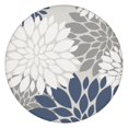 thumbnail image 1 of Boho Pattern Round Tablecloth Waterproof Oxford Fabric with Elastic Edge, Fits 45-52", Great for BBQs, Picnics, and Dining Corners, 1 of 6
