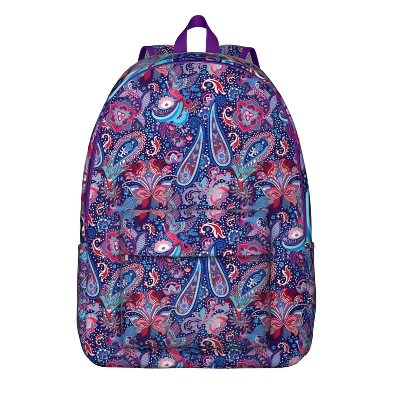 bohemian laptop backpack Water Resistant Cushion Straps USB Wine Optima Backpack Bag LOTS OF STORAGE SPACE Celestial Moon Pattern Travel Backpack,