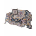 thumbnail image 1 of Boho Patterned Floral Sofa Couch Covers for Dogs,Washable Sofa Throw Cover Single Slipcovers for Armchair,Bohemian Abstract Indian Tribal Aesthetic Couch Protector Towel Blanket Medium 71x91, 1 of 8