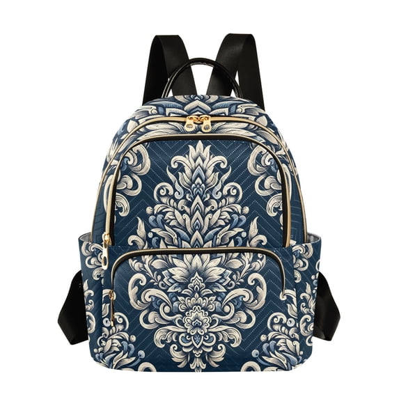 Boho Patterns Totems Travel Laptop Backpack Casual Daypack Lightweight Bookbag Compartment for Business