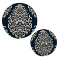 thumbnail image 1 of Boho Patterns Totems Trivet Mats Pot Holders Cotton Woven Non-Slip Heat Resistant for Hot Pots Pans Pats for Cooking Baking Set of 2, 1 of 7