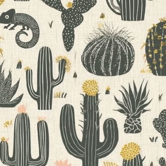 Boho Peel and Stick Wallpaper 17.7in x 9.8ft Abstract Cactus Chameleon Floral Accents Contact Paper Vinyl Self-Adhesive Removable Wall Paper for Bedroom Kitchen Cabinet Décor Renter Friendly
