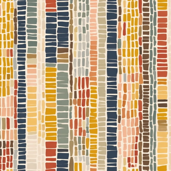 Boho Peel and Stick Wallpaper Abstract Geometric Colorful Stripes Blocks Wall Mural 17.7in x 9.8ft Self Adhesive Removable Wall Paper Renter Friendly Wallpaper for Bedroom Kitchen Farm