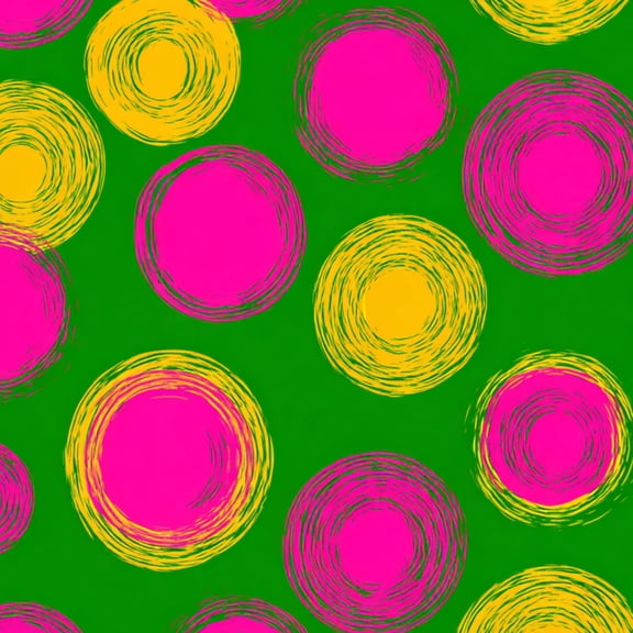 Boho Peel and Stick Wallpaper Pink Yellow Spiral Circular Design Wall Mural 17.7in x 9.8ft Self Adhesive Removable Wall Paper Renter Friendly Wallpaper for Bedroom Kitchen Farm