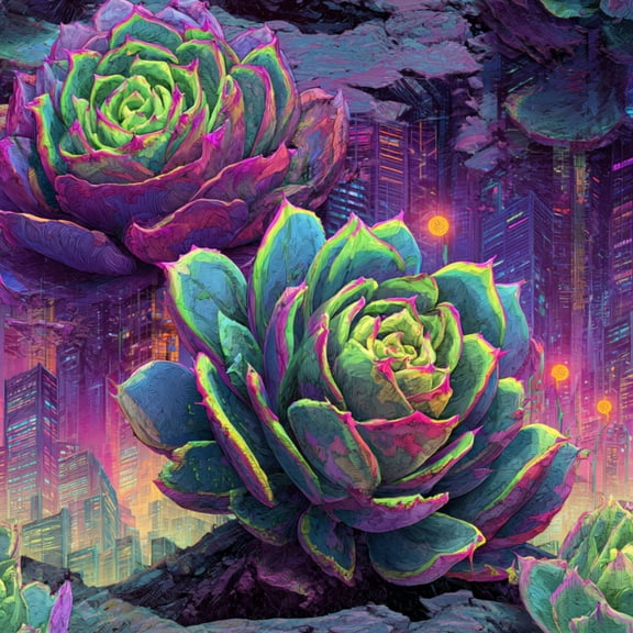 Boho Peel and Stick Wallpaper Vibrant Succulent Colorful Plant Wall Art Wall Mural 17.7in x 9.8ft Self Adhesive Removable Wall Paper Renter Friendly Wallpaper for Bedroom