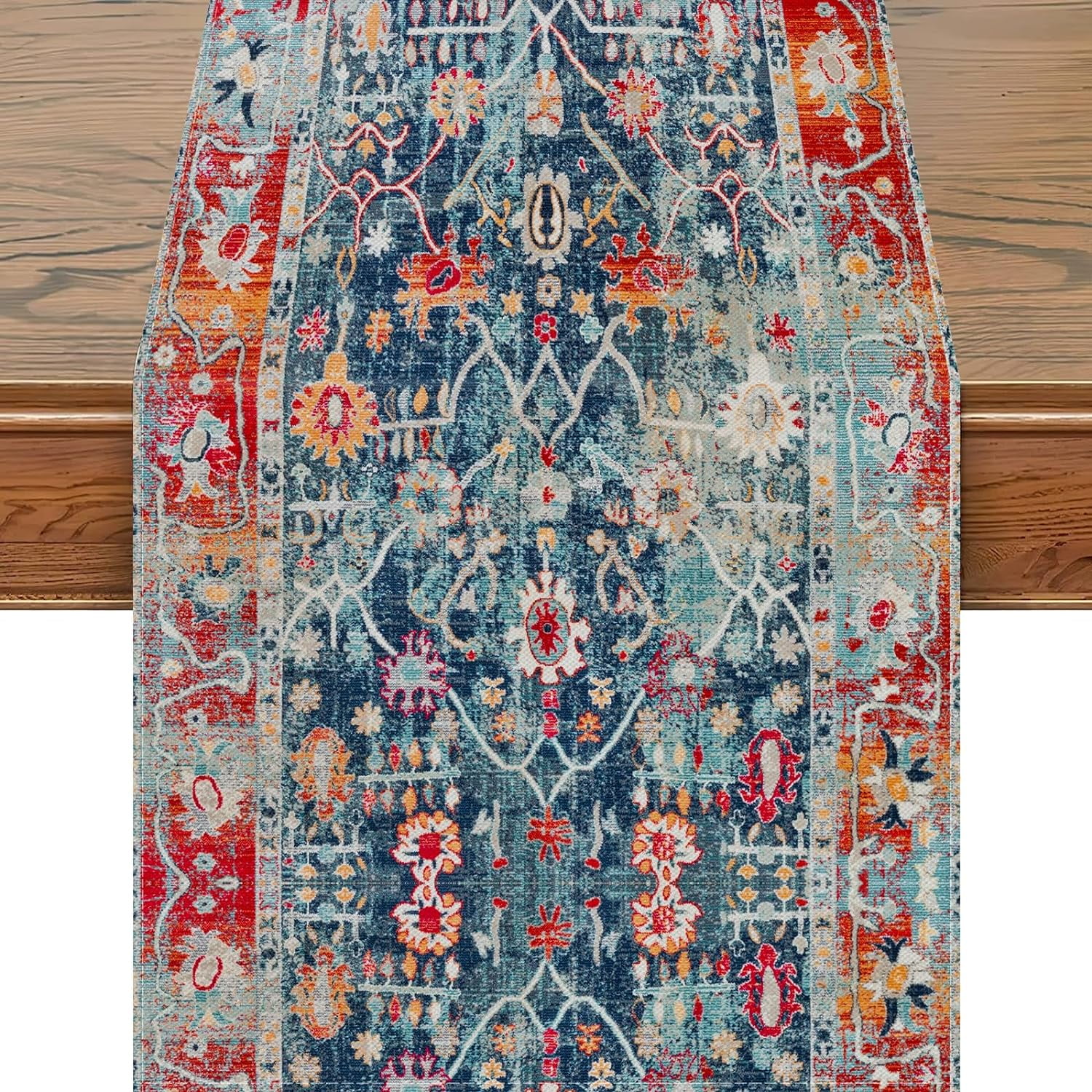 Boho Persian Turkish Table Runner Bohemian Table Runners Vintage