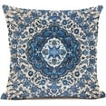 thumbnail image 1 of Boho Pillow Cover Ethnic Design Pattern Linen Persian Carpet Tribal Pattern Throw Pillow Case Cushion Cover Home Office Decorative Square 18x18 inch Boho14-4, 1 of 6