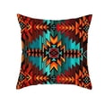 thumbnail image 1 of Boho Pillowcase Mystical Abstract Geometric Sofa Pillowcase Ethnic Colorful, 1 of 5