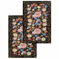 thumbnail image 1 of Boho Pink Flower Kitchen Dish Towels for Drying Dishes Set of 2, Spring Watercolor Country Floral Plant Waffle Weave Microfiber Hand Tea Bathroom Towels Quick Dry & Absorbent Towel 15.7x23.6, 1 of 7