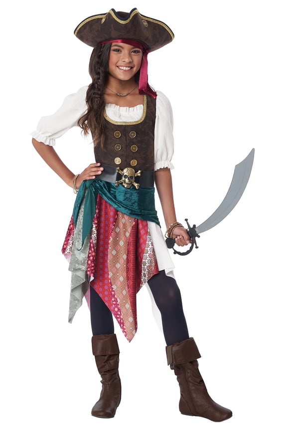 Boho Pirate Child Costume