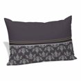 thumbnail image 1 of Boho Purple Flower Pillow Covers, Linen Long Throw Pillow Case, Abstract Bohemia Pesley Floral Holiday Pillow Protector Decorative Cushion Cover for Living Room/Bedroom 24" x 36", 1 of 8