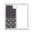 thumbnail image 1 of Boho Purple Flower Window Privacy Film, Abstract Bohemia Pesley Floral Static Cling UV Sun Blocking Tint Film Heat Control Windows Films for Bedroom Bathroom, Window Stickers 29.5"x78.7", 1 of 8