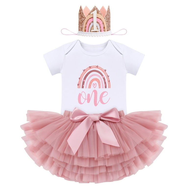 Boho first shop birthday outfit
