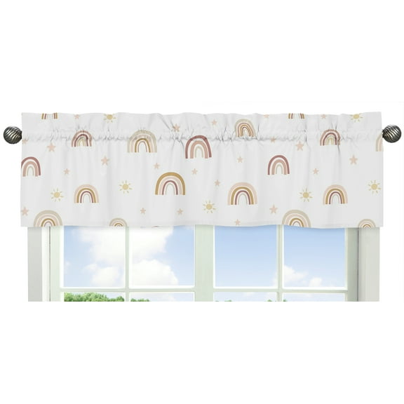 Boho Rainbow 54" Window Valance by Sweet Jojo Designs