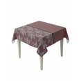 thumbnail image 1 of Boho Red Brown Flower Table Cloth, Waterproof Tablecloth for Square Tables, Abstract Bohemia Pesley Floral Reusable Washable Fabric Table Cover for Restaurant Kitchen Dining Tables 60"x60", 1 of 9