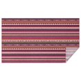 thumbnail image 1 of Boho Red Colorful Striped Ethnic Pattern Rectangle Tablecloth 60"x102",Waterproof Polyester Rectangle Table Cloth, Wipeable Spillproof Polyester Tablecloth for Dining, Camping, Indoor and Outdoor, 1 of 6