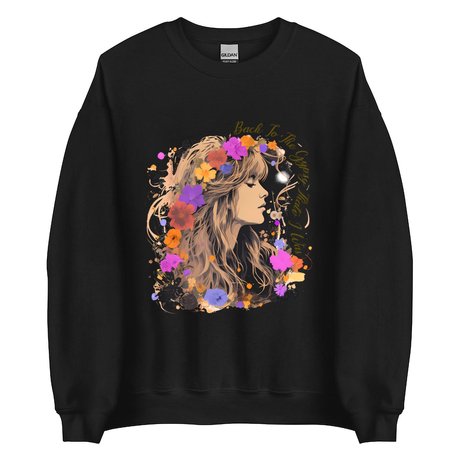 Boho Rock Queen Inspired Shirt, Retro Wildflower Gypsy Graphic Tee ...