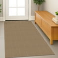 thumbnail image 1 of Glattice Entryway Rugs 3x5 Washable Area Rugs with Non Slip Rubber Backing Cotton Kitchen Rugs Indoor Door Mat for Entrance Foyer Living Room Bedroom, Orange/Tan/Brown, 1 of 8