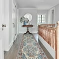 thumbnail image 1 of Boho Runner Rug 8ft - Non-Slip, Washable Kitchen Rugs - Ideal for Hallway, Entryway, Living Room, 1 of 5