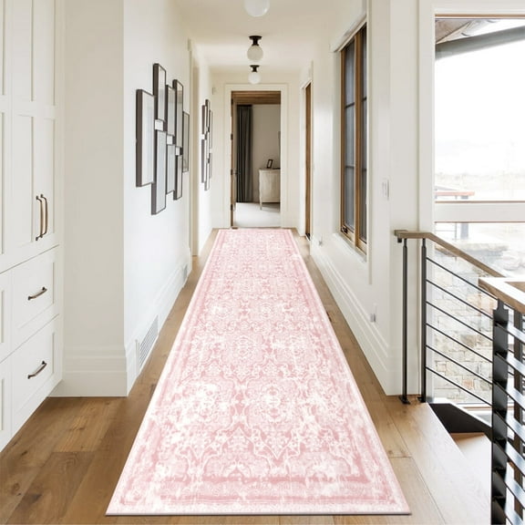 2'6'' X 10' Boho Runner Rug, Non Slip Washable Shaggy Soft Carpet Area Rug for Hallways Entryway Bedroom