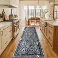 thumbnail image 1 of Boho Runner Rug, Non Slip Washable Shaggy Soft Carpet Area Rug for Hallways Entryway Bedroom, 1 of 15