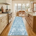 thumbnail image 1 of 2'6'' X 8' Boho Runner Rug, Non Slip Washable Shaggy Soft Carpet Area Rug for Hallways Entryway Bedroom, 1 of 11