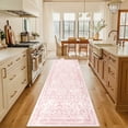 thumbnail image 1 of 2'6'' X 8' Boho Runner Rug, Non Slip Washable Shaggy Soft Carpet Area Rug for Hallways Entryway Bedroom, 1 of 13