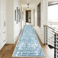 thumbnail image 1 of 2'6'' X 10' Boho Runner Rug, Non Slip Washable Shaggy Soft Carpet Area Rug for Hallways Entryway Bedroom, 1 of 12