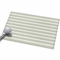 Boho Sage Green Stripe Entryway Rug 2x3ft Washable Non Slip Bathroom ...